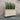25"x45"x14" Unfinished Wooden Planter Box With Wheels Heavy-Duty Casters Rolling Raised Garden Bed