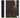 Wide Slat Composite Siding - Exterior Wall Panels, Dark Chocolate Brown with Black Accent Outdoor Cladding (4-Column)