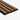 Wide Slat Composite Siding - Exterior Wall Panels, Weathered Teak with Black Accent Outdoor Cladding (4-Column)