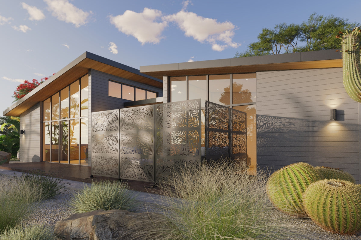 metal privacy screens - Panel Prestige Outdoors