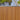 Teak wood composite fence kit with horizontal slats