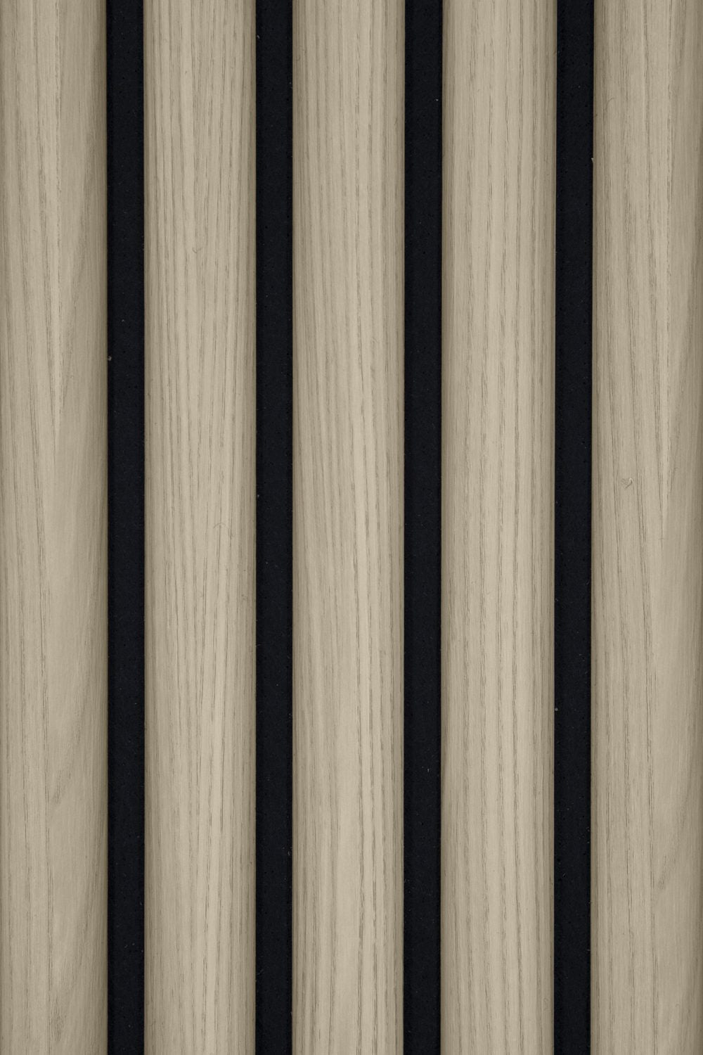 Half Rounded Panel Half-Round Wood Column Acoustic Sound Panel for Walls - American Oak ...