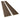 Mocha Brown Slat Wood Panels for Walls - Sleek (106" x 5 3/4")