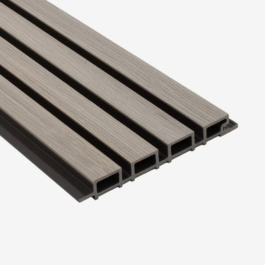 3Dgrain™ Wide Slat Composite Siding - Exterior Wall Panels, Pale Oak O ...