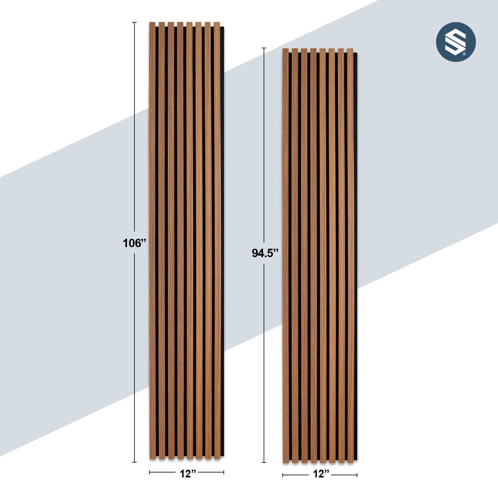 Maple Acoustic Wall Panels Soundproof Slat Wood Cladding Siding (12