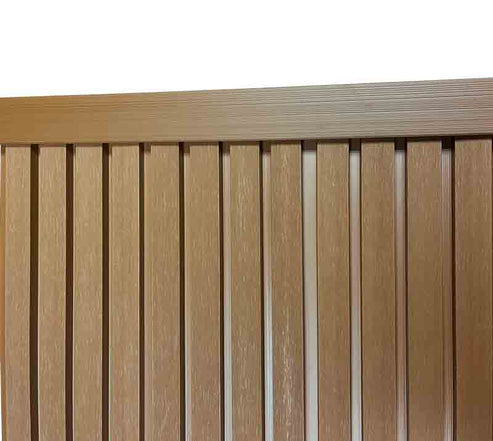 Teak 90° Right Angle Composite Trim Molding - Panel Prestige Outdoors