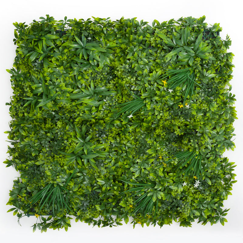 wall plastic plants Star Orchid Decorative Artificial Hedges Faux Plant Wall Tiles