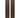 Mocha Brown Slat Wood Panels for Walls - Sleek (106" x 5 3/4")