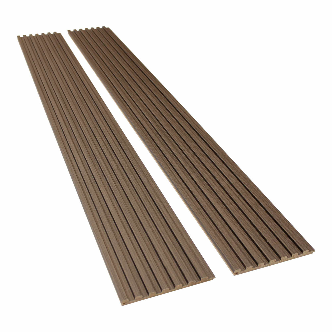 Mocha Brown Panel Wood Panels for Walls - Sleek (106