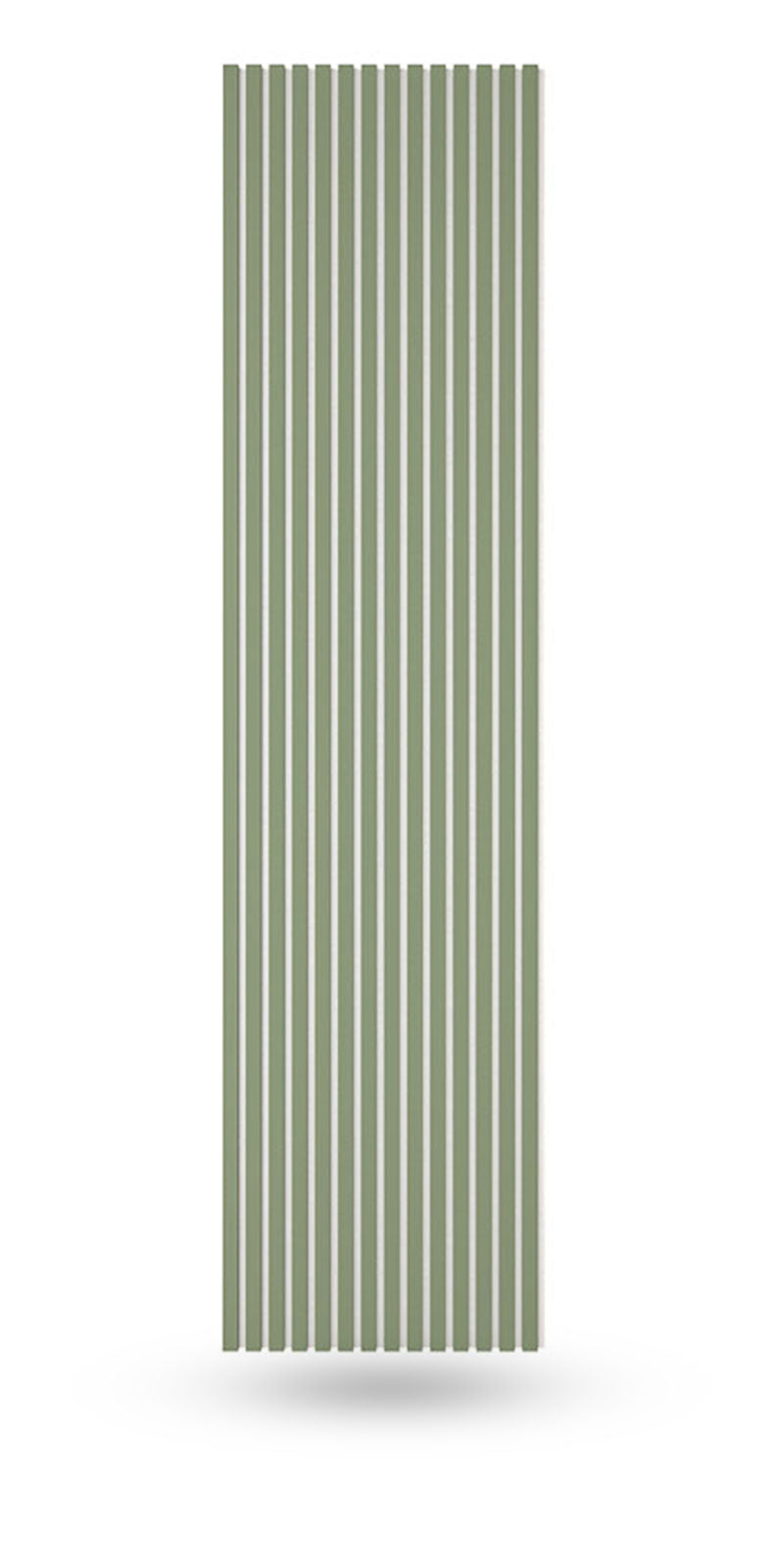 Olive Green Acoustic Slat Wood Wall Paneling, Soundproofing Panels - W ...