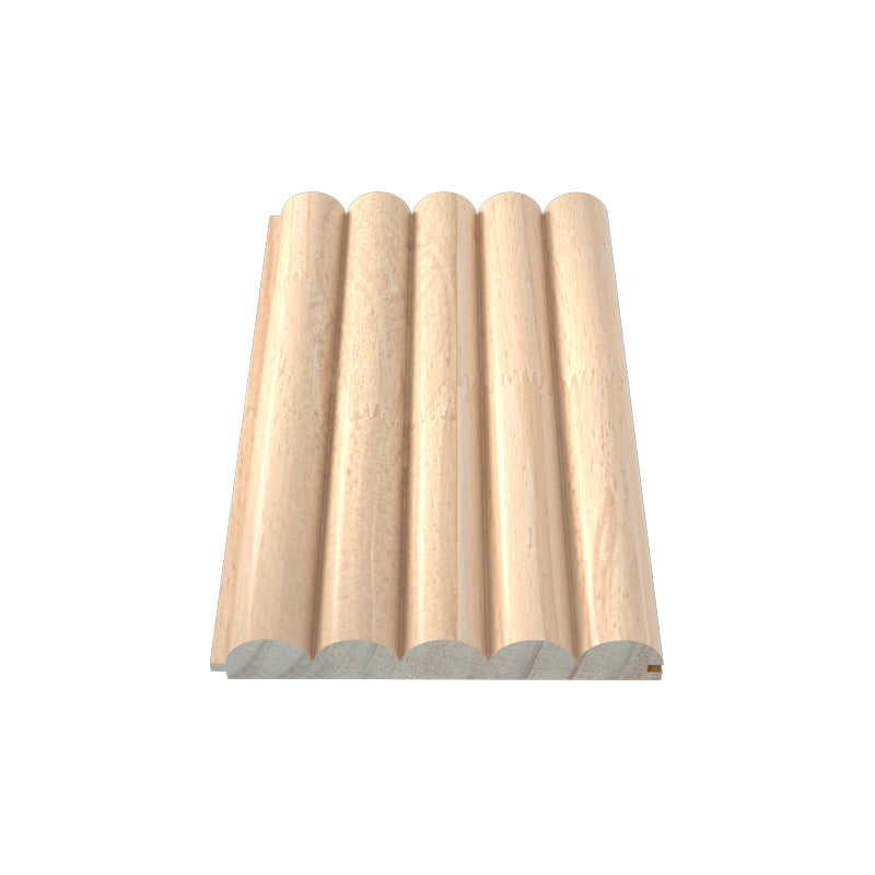 Wall Panelling Rounded Unfinished Wood Wall Panels, Stain or Paint Grade - Rounded (94
