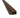 Dark Brown Universal End Cap Trim Composite Molding