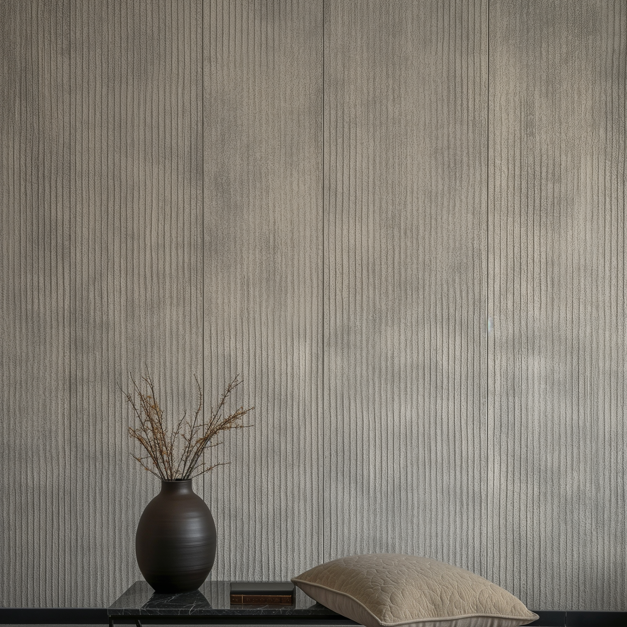 Soft Cut Stone Gray Natural Stone Veneer Flexible Wall Panels - Panel ...